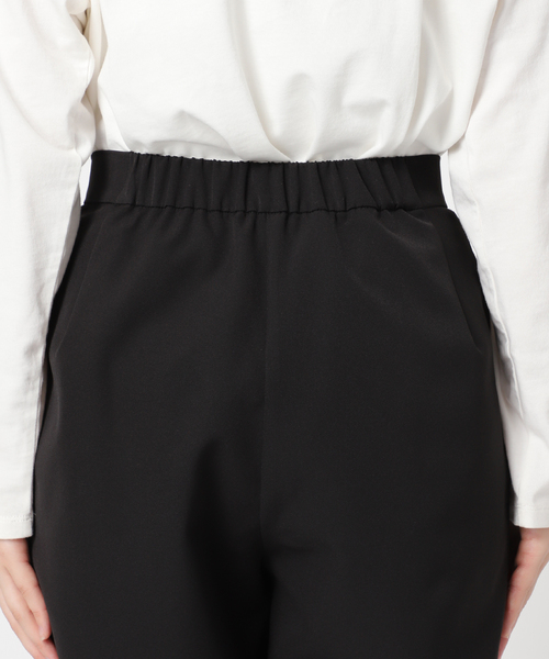 B.C STOCK（ベーセーストック）の「ツインクロステーパードパンツ（スラックス・レディース・ブラック/ホワイト・SMALL/MEDIUM）」の17枚目の写真