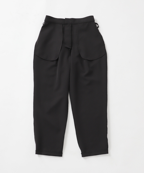 B.C STOCK（ベーセーストック）の「ツインクロステーパードパンツ（スラックス・レディース・ブラック/ホワイト・SMALL/MEDIUM）」の21枚目の写真