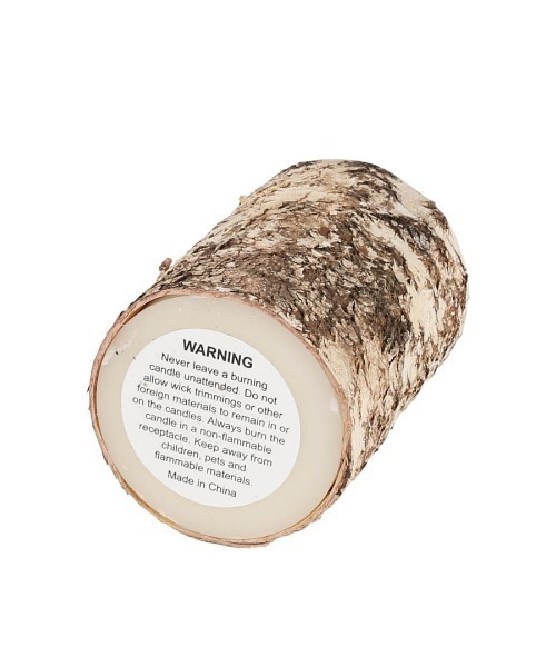 DULTON(ダルトン)の「BIRCH WOOD LOG CANDLE S/ バーチ ウッド ログ キャンドル S(キャンドル・メンズ・ブラウン・SMALL)」の4枚目の写真