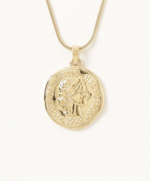 fredy emue（フレディエミュ）の「ステンレスコインネックレス（ネックレス・レディース・シルバー/ゴールド・FREE）」の7枚目の写真