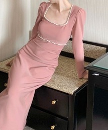 a lot of love | スクエアネックリングワンピース(ワンピース)