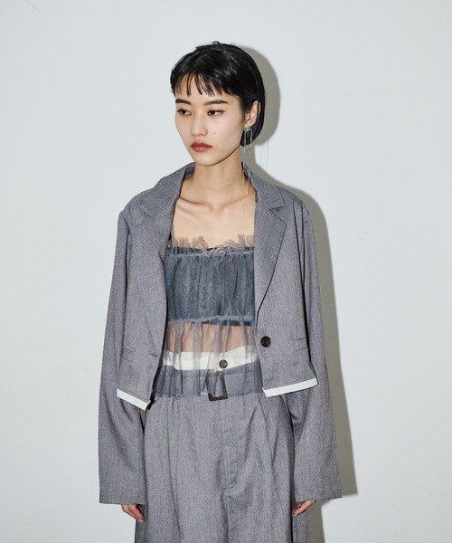 AIC.（エーアイシー）の「カットオフショートライトジャケット