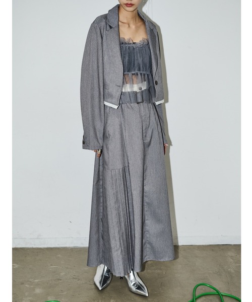 AIC.（エーアイシー）の「カットオフショートライトジャケット