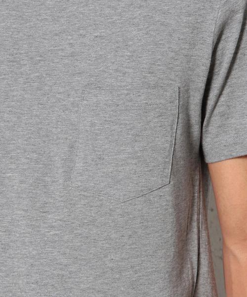 green label relaxing（グリーンレーベルリラクシング）の「STD GLR オーガニックコットン Tシャツ◆（Tシャツ/カットソー・メンズ・ホワイト/グレー/オリーブ/ネイビー・X-LARGE/MEDIUM/SMALL/LARGE）」の15枚目の写真