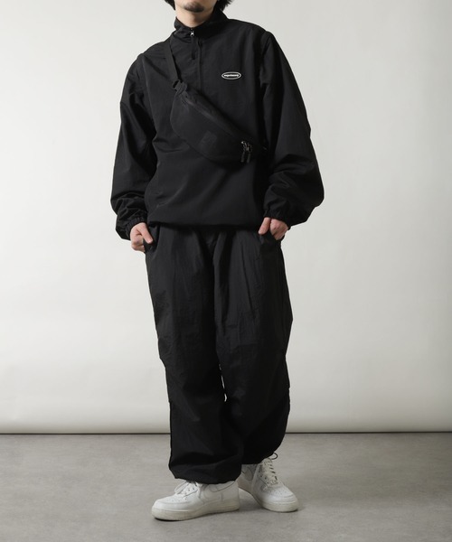 ZIP FIVE(ジップファイブ)の「2WAY テック ナイロン スタンドカラー ブルゾン + テック ナイロン ベスト(ナイロンジャケット・メンズ・ネイビー/ベージュ/ブラック・MEDIUM/LARGE/X-LARGE)」の7枚目の写真