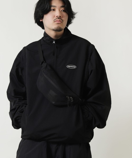 ZIP FIVE(ジップファイブ)の「2WAY テック ナイロン スタンドカラー ブルゾン + テック ナイロン ベスト(ナイロンジャケット・メンズ・ネイビー/ベージュ/ブラック・MEDIUM/LARGE/X-LARGE)」の10枚目の写真