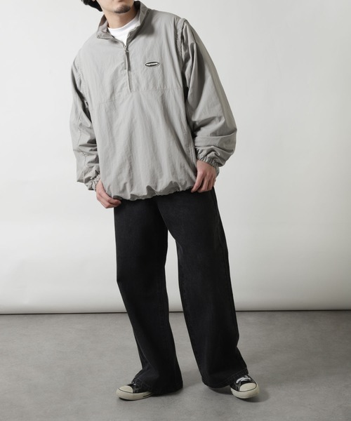 ZIP FIVE(ジップファイブ)の「2WAY テック ナイロン スタンドカラー ブルゾン + テック ナイロン ベスト(ナイロンジャケット・メンズ・ネイビー/ベージュ/ブラック・MEDIUM/LARGE/X-LARGE)」の12枚目の写真