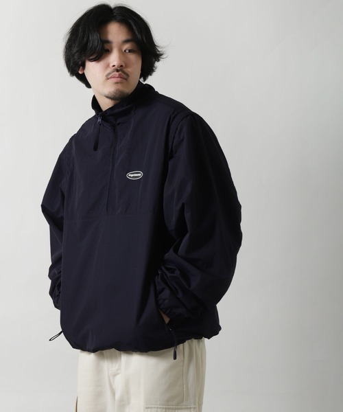 ZIP FIVE(ジップファイブ)の「2WAY テック ナイロン スタンドカラー ブルゾン + テック ナイロン ベスト(ナイロンジャケット・メンズ・ネイビー/ベージュ/ブラック・MEDIUM/LARGE/X-LARGE)」の19枚目の写真