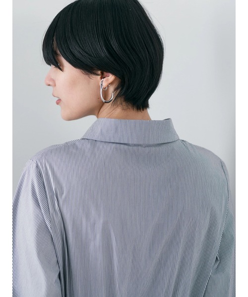 YECCA VECCA(イェッカヴェッカ)の「ストライプ柄ビスチェSETシャツワンピース(シャツワンピース・レディース・ストライプ・FREE)」の16枚目の写真