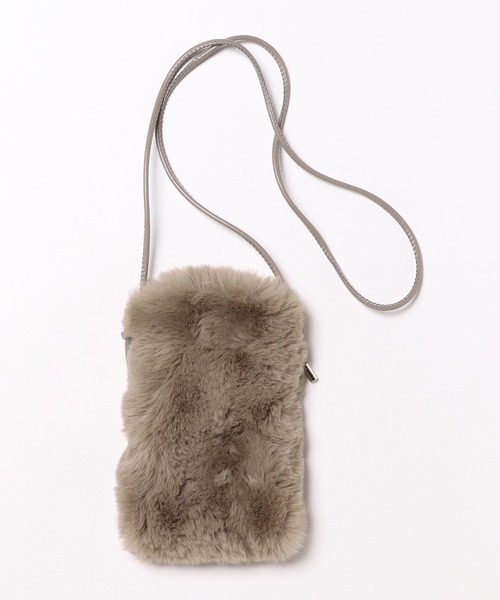 TRUNC（トランクエイティーエイト）の「Fur Mini Shoulder Bag（ショルダーバッグ・レディース・ブラック/モカ・FREE）」の17枚目の写真