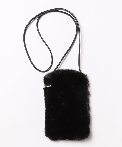TRUNC（トランクエイティーエイト）の「Fur Mini Shoulder Bag（ショルダーバッグ・レディース・ブラック/モカ・FREE）」の18枚目の写真