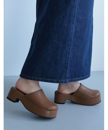 Re:EDIT | [2024SS COLLECTION][大きいサイズ有]厚底サボサンダル(サンダル)