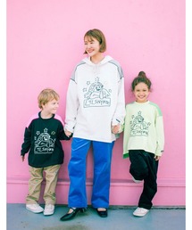 【Little sunny bite】angel stitch hoodie