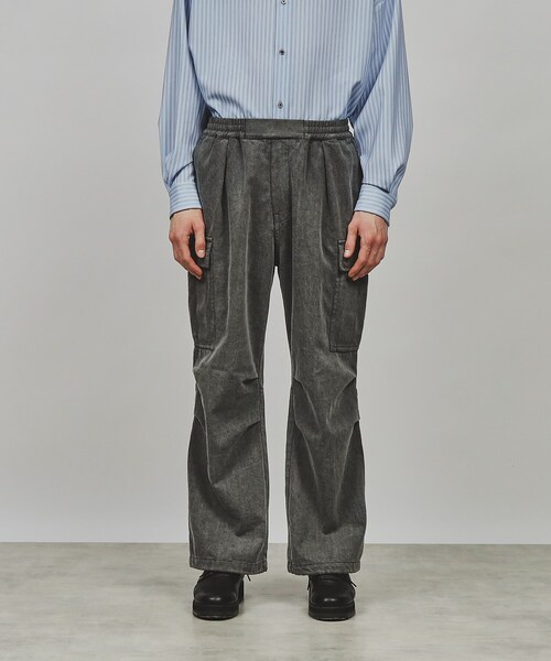 tk.TAKEO KIKUCHI(ティーケータケオキクチ)の「◆デニムカーゴパンツ(カーゴパンツ・メンズ・ライトブルー/チャコールグレー/オフホワイト・01/02/03)」の9枚目の写真