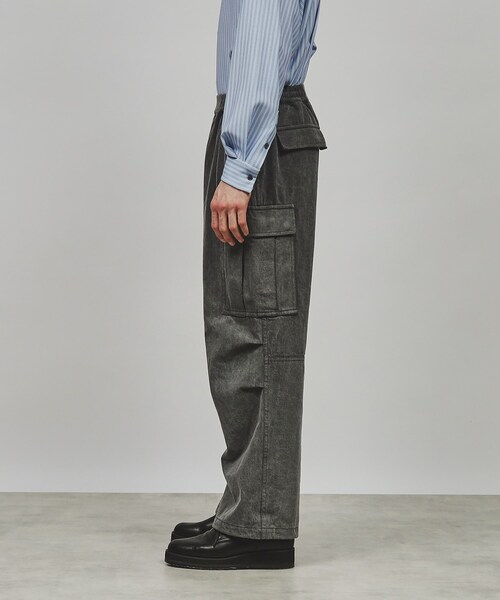 tk.TAKEO KIKUCHI(ティーケータケオキクチ)の「◆デニムカーゴパンツ(カーゴパンツ・メンズ・ライトブルー/チャコールグレー/オフホワイト・01/02/03)」の11枚目の写真