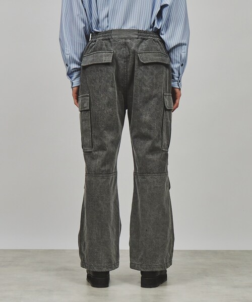 tk.TAKEO KIKUCHI(ティーケータケオキクチ)の「◆デニムカーゴパンツ(カーゴパンツ・メンズ・ライトブルー/チャコールグレー/オフホワイト・01/02/03)」の7枚目の写真