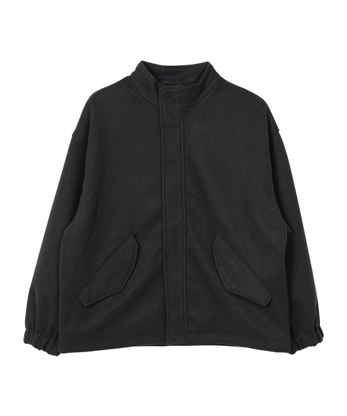 jiggys shop(ジギーズショップ)の「ウールライクM-65ショートブルゾン(ブルゾン・メンズ・ブラック/グレー系その他/チャコール・LARGE/MEDIUM)」の13枚目の写真