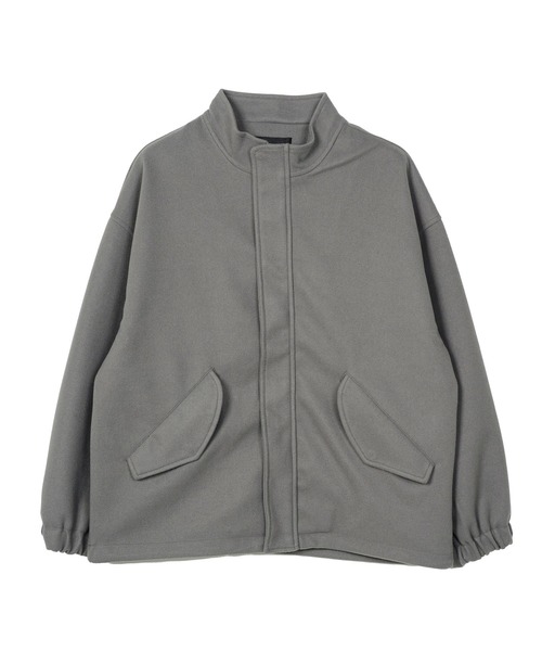 jiggys shop(ジギーズショップ)の「ウールライクM-65ショートブルゾン(ブルゾン・メンズ・ブラック/グレー系その他/チャコール・LARGE/MEDIUM)」の11枚目の写真