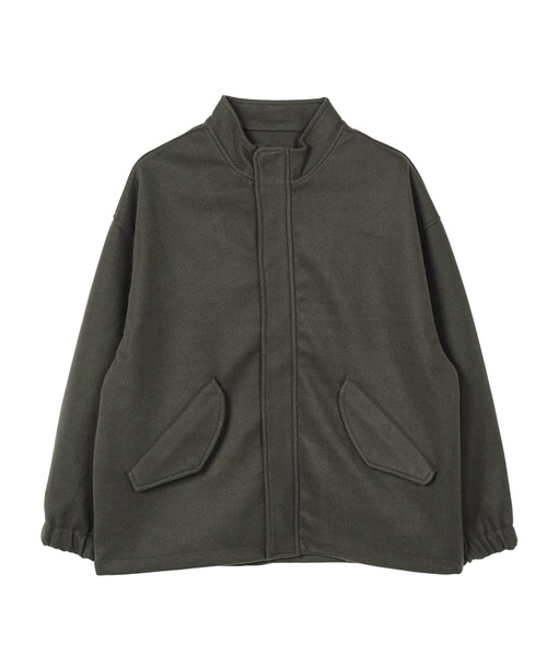 jiggys shop(ジギーズショップ)の「ウールライクM-65ショートブルゾン(ブルゾン・メンズ・ブラック/グレー系その他/チャコール・LARGE/MEDIUM)」の9枚目の写真