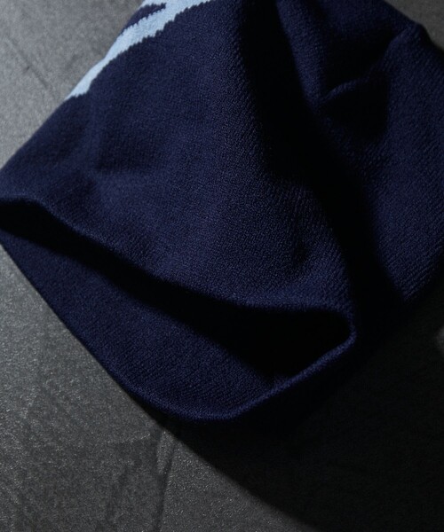 UMBRO(アンブロ)の「UMBRO/アンブロ 別注 Beanie Big Logo/ビーニー ビックロゴ(ニットキャップ/ビーニー・メンズ・ホワイト/ブラック/グリーン/ネイビー/ベージュ/チャコールグレー・FREE/フリ-)」の10枚目の写真