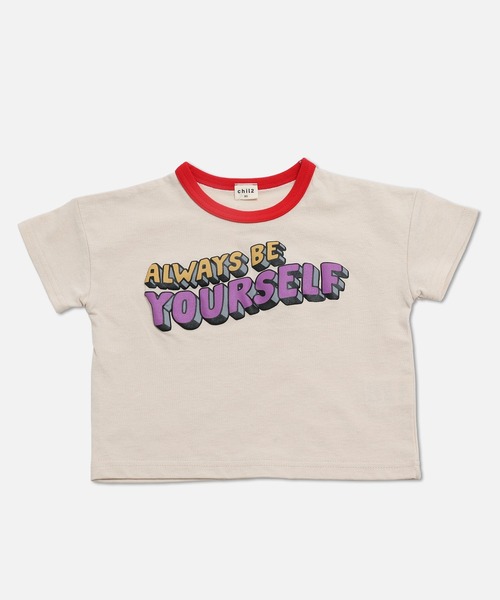 chil2（チルツー）の「綿100％ ワイドシルエット 半袖 デザインTシャツ（Tシャツ/カットソー・キッズ・A/C/D/H/J/I/G/B/F/E・120cm/130cm/110cm/140cm/80ｃｍ/90cm/100cm）」の11枚目の写真