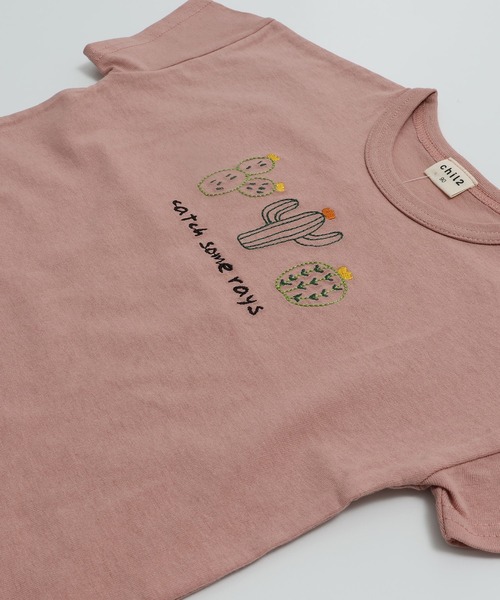 chil2（チルツー）の「綿100％ ワイドシルエット 半袖 デザインTシャツ（Tシャツ/カットソー・キッズ・A/C/D/H/J/I/G/B/F/E・120cm/130cm/110cm/140cm/80ｃｍ/90cm/100cm）」の16枚目の写真