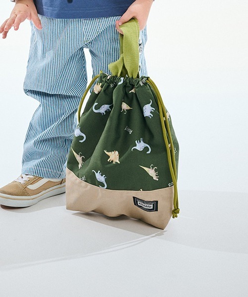 kladskap（クレードスコープ）の「恐竜総柄レッスンバッグ（トート