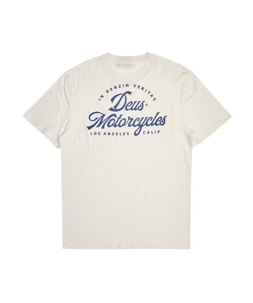 DEUS EX MACHINA(デウスエクスマキナ)の「RIDE OUT TEE オーガニックコットンTシャツ レギュラーフィット(Tシャツ/カットソー・メンズ・ブラック/オフホワイト・MEDIUM/LARGE)」の2枚目の写真