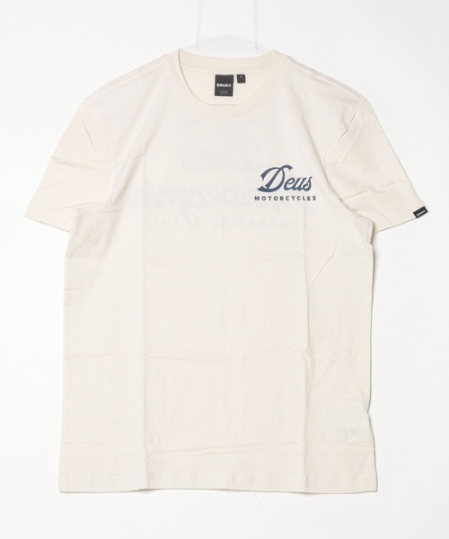 DEUS EX MACHINA(デウスエクスマキナ)の「RIDE OUT TEE オーガニックコットンTシャツ レギュラーフィット(Tシャツ/カットソー・メンズ・ブラック/オフホワイト・MEDIUM/LARGE)」の3枚目の写真