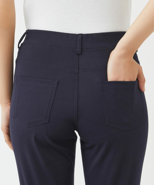 Tuche(トゥシェ)の「Tuche/トゥシェ ストレッチパンツ 冷感ツイル ループスキニー(その他パンツ・レディース・ネイビー/ブラック/アイボリー・MEDIUM/LARGE/X-LARGE)」の10枚目の写真