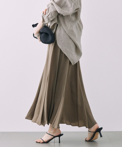 BABYLONE（バビロン）の「キュプラスリットフレアスカート