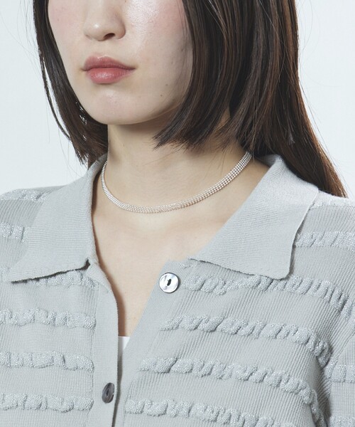 Firsthand(ファーストハンド)の「Firsthand/ファーストハンド CHAIN CHOKER / チェーンチョーカー(ネックレス・レディース・シルバー・FREE)」の1枚目の写真