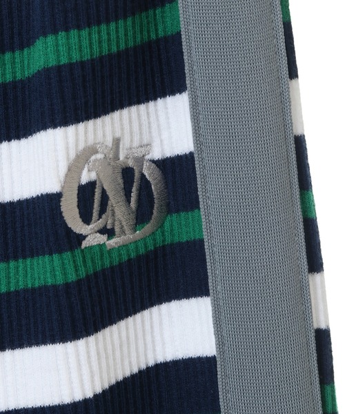 Candy Stripper（キャンディストリッパー）の「MULTI BORDER EASY パンツ（その他パンツ・レディース・ネイビー/ボルドー/チャコール・2）」の21枚目の写真