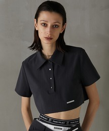 トップス prankproject Worsted Striped CroppedPolo 82920099b_2_d_215.jpg