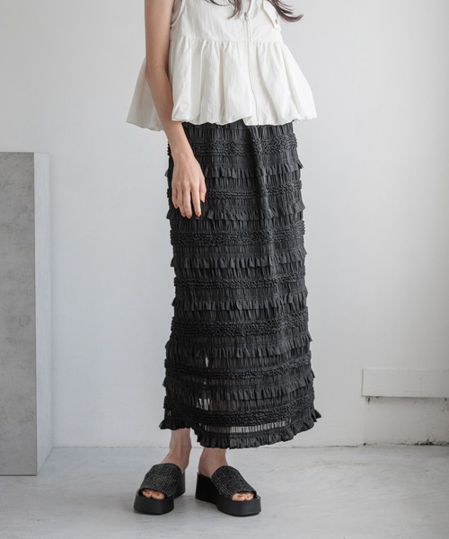 LOWRYS FARM（ローリーズファーム）の「カンドウフィットニットサンダル　106314（サンダル・レディース・シルバー/ブラック/ベージュ/ブラウン/ライトブルー/ブラック系その他・LARGE/MEDIUM/SMALL）」の9枚目の写真