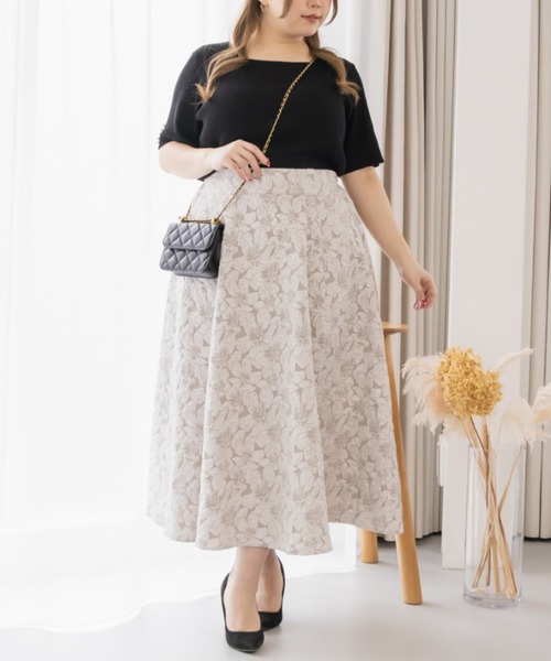 CLETTE（クレット）の「スクエアネック袖パールリブニット