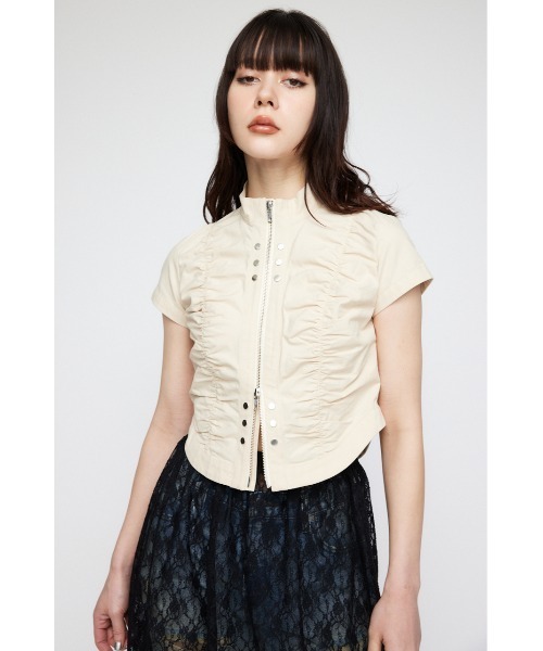 LAGUA GEM（ラグアジェム）の「GATHER COMPACT トップス（Tシャツ