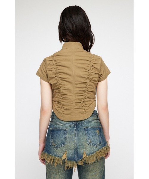 LAGUA GEM（ラグアジェム）の「GATHER COMPACT トップス（Tシャツ