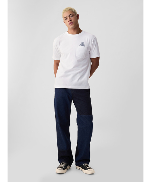 GAP（ギャップ）の「ブラナンベア GAPロゴ Tシャツ(ユニセックス)（Tシャツ/カットソー・メンズ・ピンク系その他/コーラル/ブラック/ホワイト/ネイビー/ブラウン・XS/S/M/L/XL）」の13枚目の写真