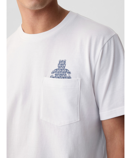 GAP（ギャップ）の「ブラナンベア GAPロゴ Tシャツ(ユニセックス)（Tシャツ/カットソー・メンズ・ピンク系その他/コーラル/ブラック/ホワイト/ネイビー/ブラウン・XS/S/M/L/XL）」の19枚目の写真