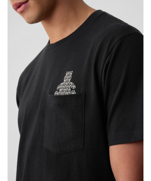 GAP（ギャップ）の「ブラナンベア GAPロゴ Tシャツ(ユニセックス)（Tシャツ/カットソー・メンズ・ピンク系その他/コーラル/ブラック/ホワイト/ネイビー/ブラウン・XS/S/M/L/XL）」の20枚目の写真