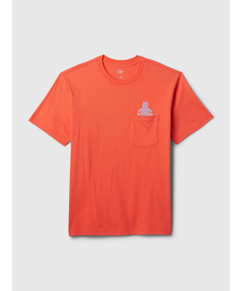 GAP（ギャップ）の「ブラナンベア GAPロゴ Tシャツ(ユニセックス)（Tシャツ/カットソー・メンズ・ピンク系その他/コーラル/ブラック/ホワイト/ネイビー/ブラウン・XS/S/M/L/XL）」の21枚目の写真