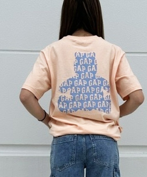 GAP（ギャップ）の「ブラナンベア GAPロゴ Tシャツ(ユニセックス)（Tシャツ/カットソー・メンズ・ピンク系その他/コーラル/ブラック/ホワイト/ネイビー/ブラウン・XS/S/M/L/XL）」の6枚目の写真