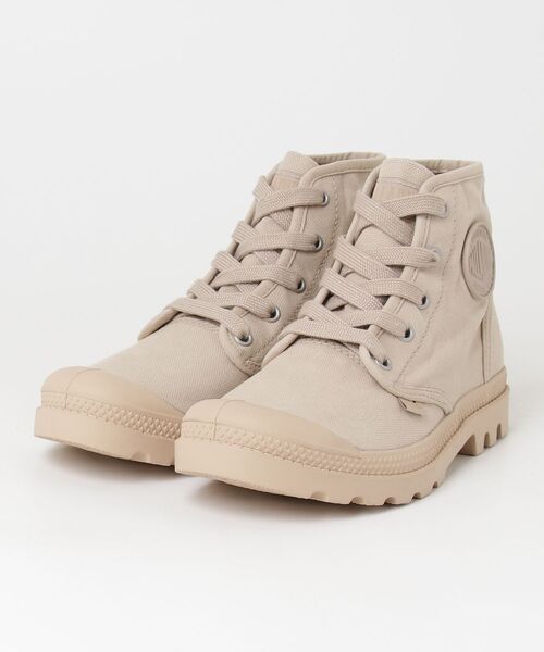 PALLADIUM(パラディウム)の「PALLADIUM/パラディウム PAMPA HI/パンパ ハイ(スニーカー・レディース・ホワイト/サンドグレー/ブラック/サンドベージュ/グレー/ベージュ/コーラル/イエロー/ライトパープル/ホワイト系その他/グレイッシュベージュ・24.0cm/25.0cm/23.5cm/24.5cm/23.0cm/22.5cm/23cm/22.5㎝/24cm/25cm)」の9枚目の写真