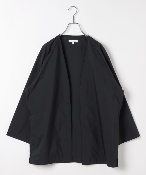 GLOBAL WORK（グローバルワーク）の「エアかるカーディガン/992238（シャツ/ブラウス・メンズ・ライトグレー/ブルー系その他7/ブラック・X-LARGE/LARGE/MEDIUM/SMALL）」の16枚目の写真