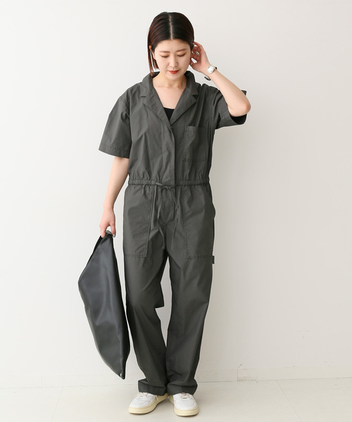 新品タグ付き Spick & Span ジャンプスーツ◆ Spick & Span（スピックアンドスパン）の「＃フーディジャンプ
