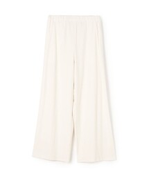 GALERIE VIE | コットンリネンストレッチ イージーワイドパンツ(その他パンツ)