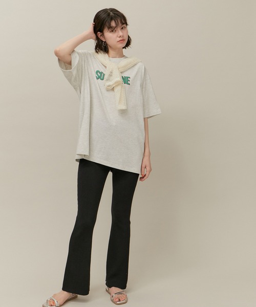 ROPE' PICNIC（ロペピクニック）の「ニットパンツ（その他パンツ・レディース・チャコールグレー/ブラック・38/36）」の6枚目の写真