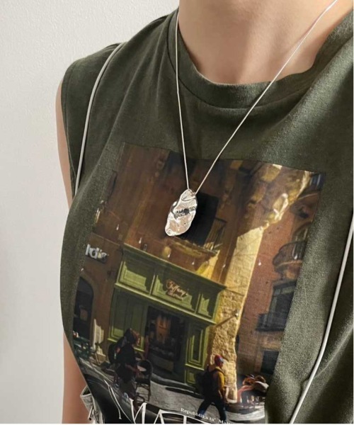 Ameri（アメリ）の「MEDI NICKEL FREE SHELLY NECKLACE（ネックレス 