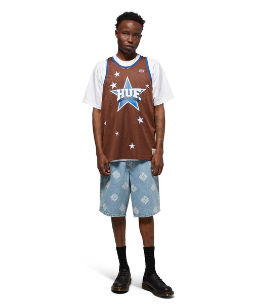 FUC fuck up clothes デニム　ハーフパンツ　jorts FUC fuck up clothes デニム ハーフパンツ - メルカリ